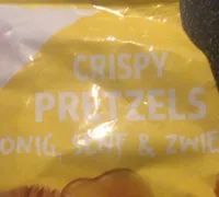 Crispy Pretzels. Honig, Senf & Zwiebel