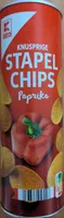 knusprige Stapelchips Paprika