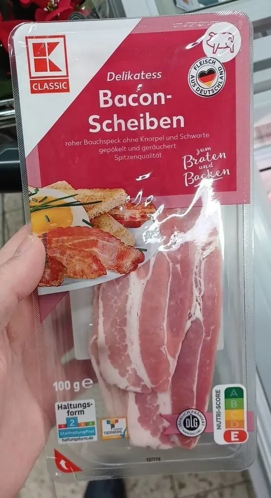 Bacon Scheiben