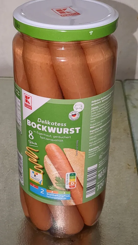 K Classic Delikatess Bockwurst