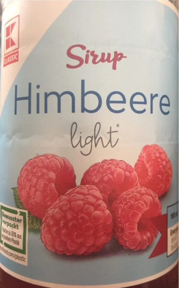 Sirup Himbeere light