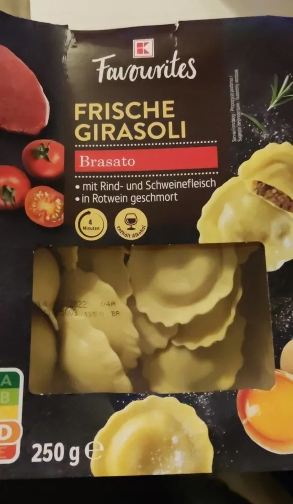 Frische Girasoli Brasato