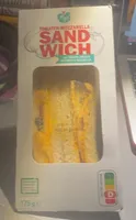Tomaten-Mozzarella Sandwich