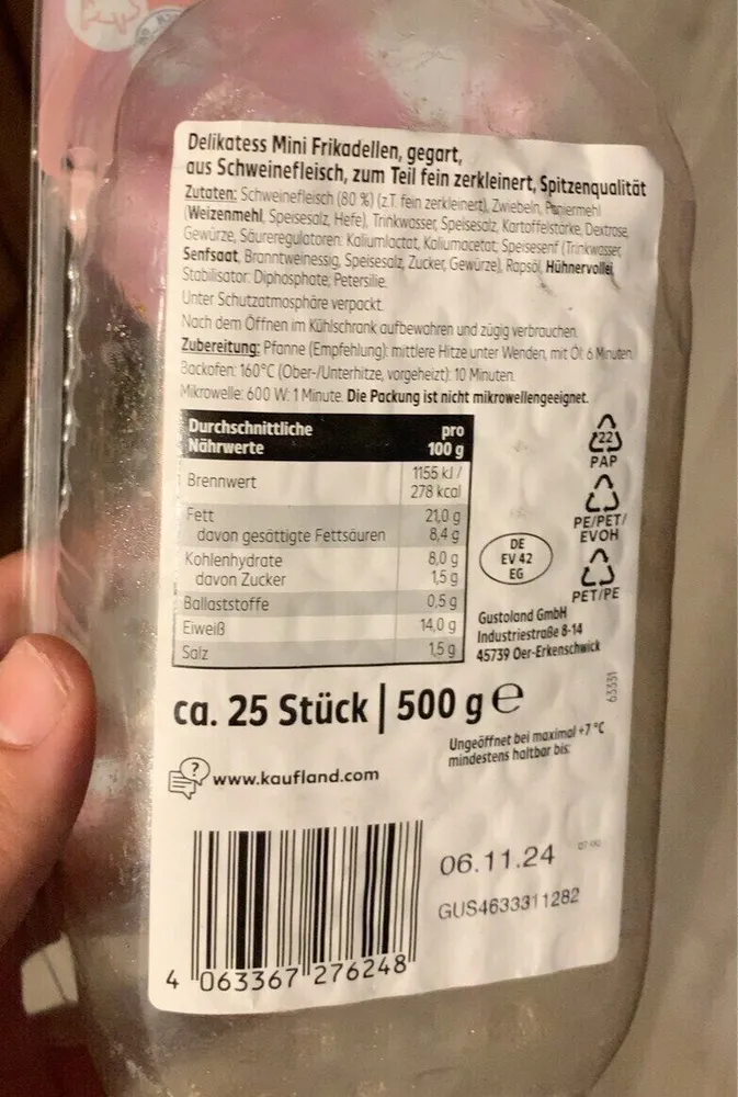 Mini Frikadellen