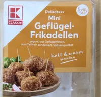 Geflügel Frikadellen