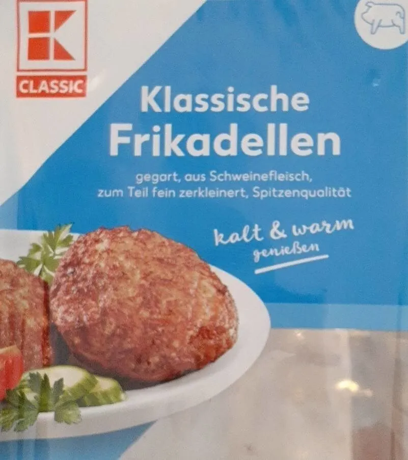 Klassische Frikadellen aus Schweinefleisch