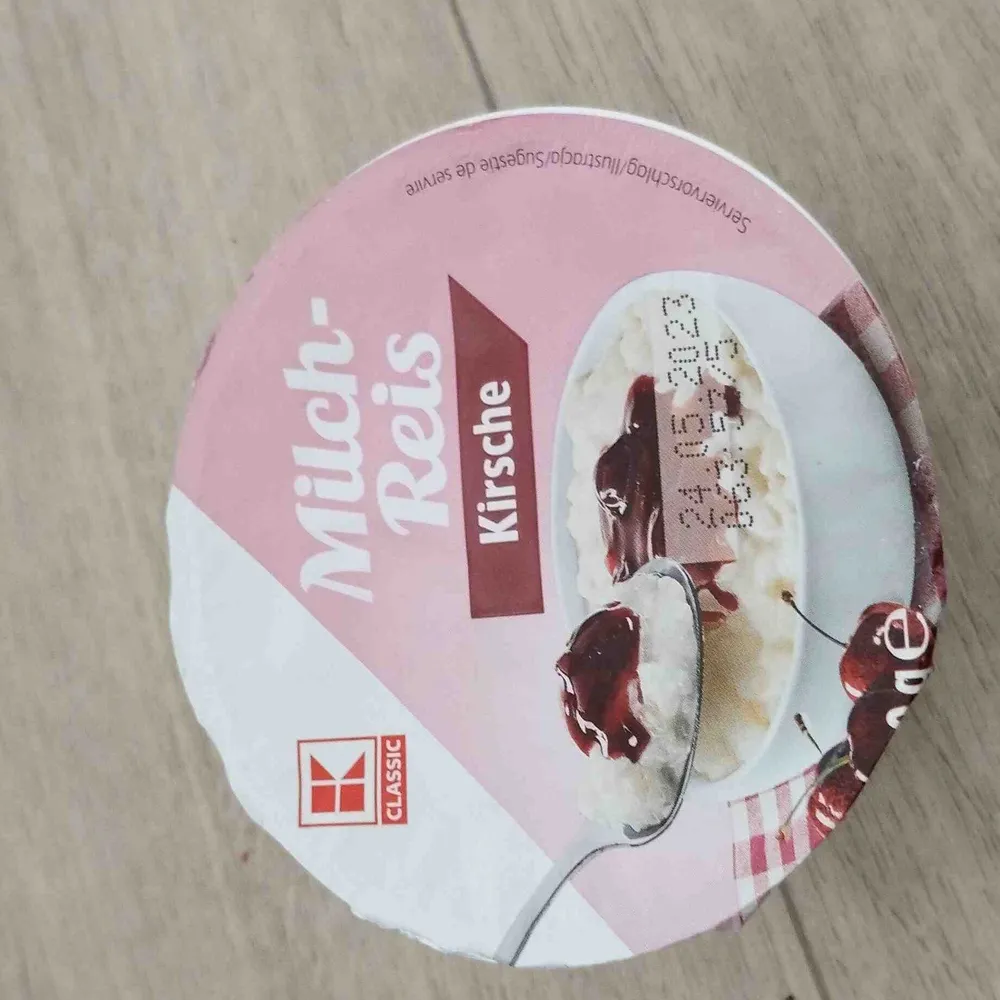 Milchreis Kirsche