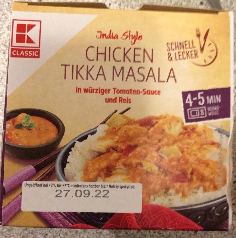 Indian Style Chicken Tikka Masala