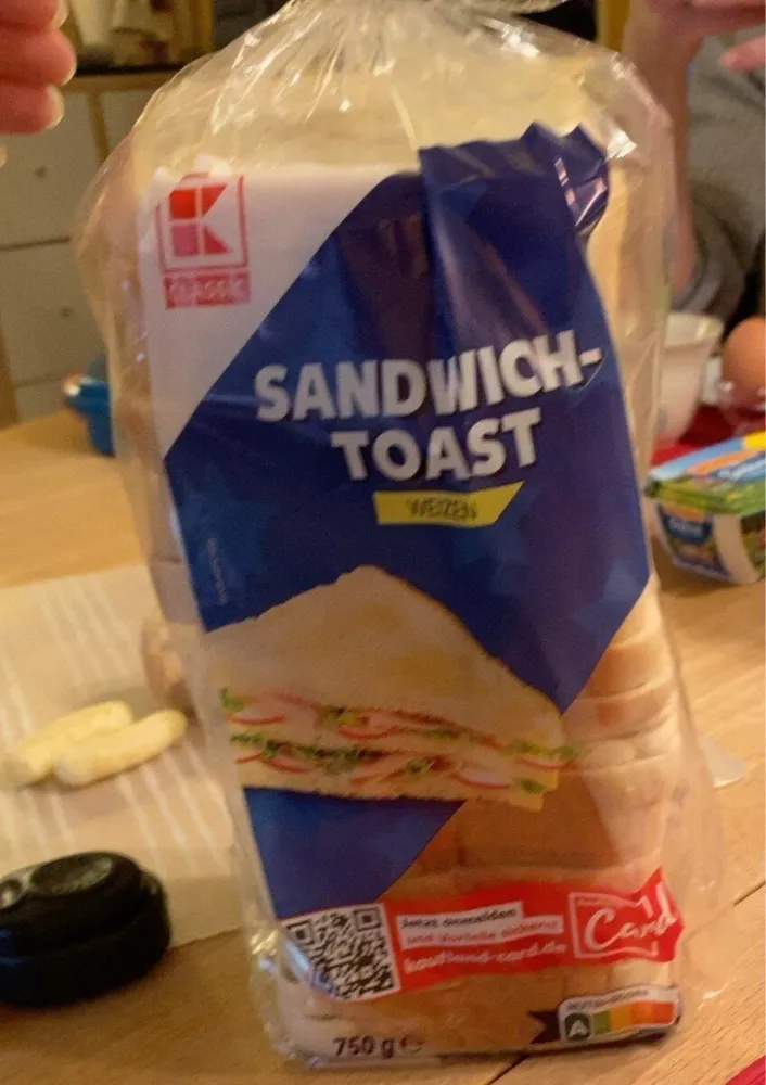 Sandwich Toast Weizen