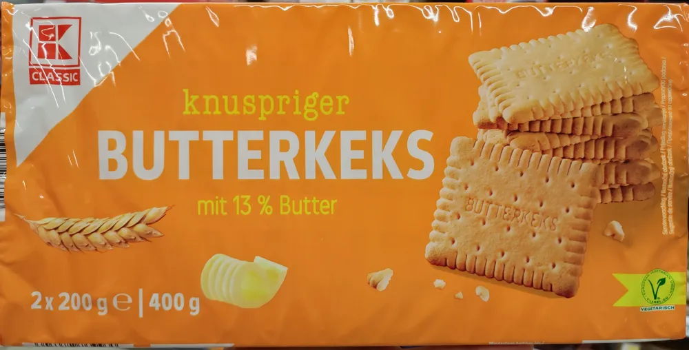 Knuspriger Butterkeks