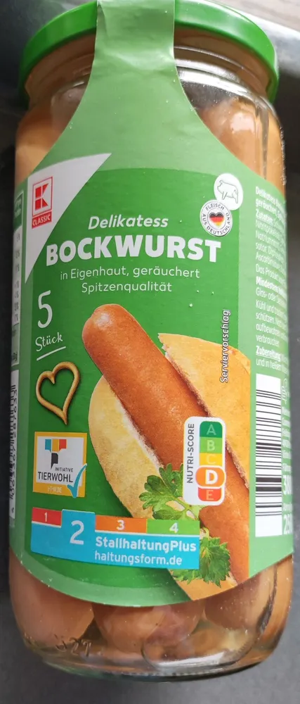 Bockwurst im Glas