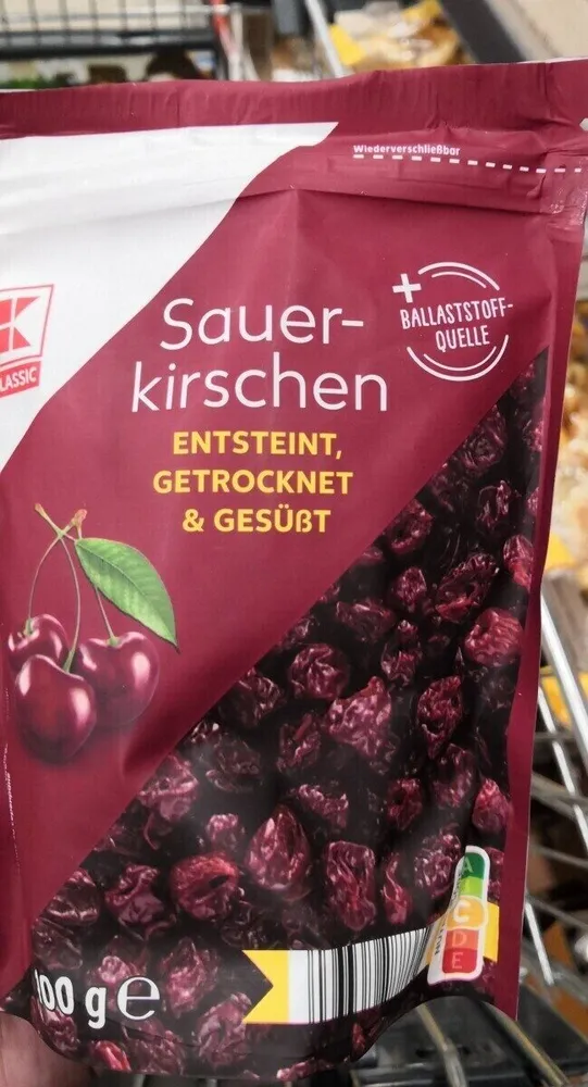 Sauerkirschen entsteint getrocknet gesüsst