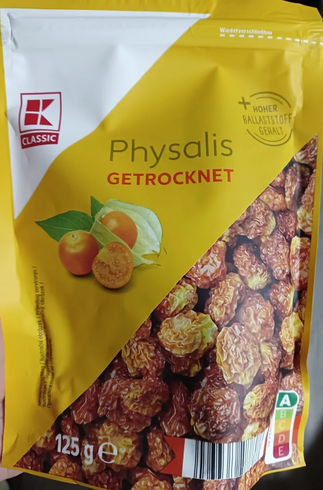 Physalis getrocknet