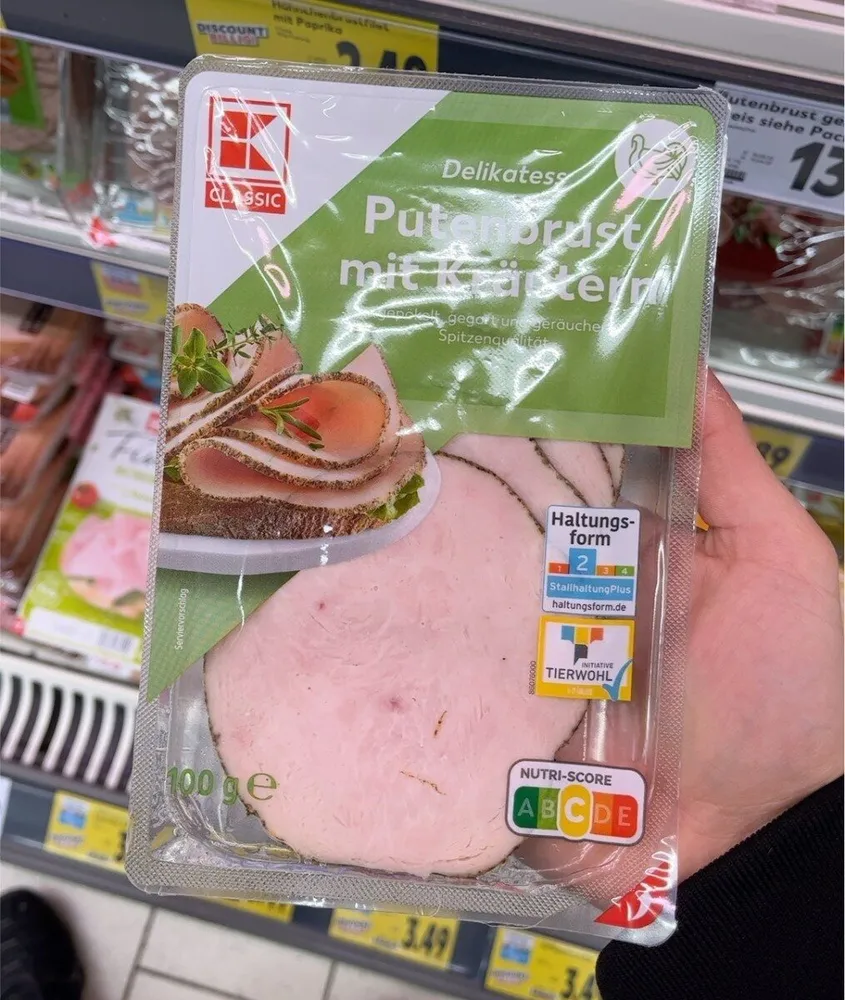 Putenbrust mit Kräutern