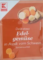 Edelgemüse in Aspik vom Schwein