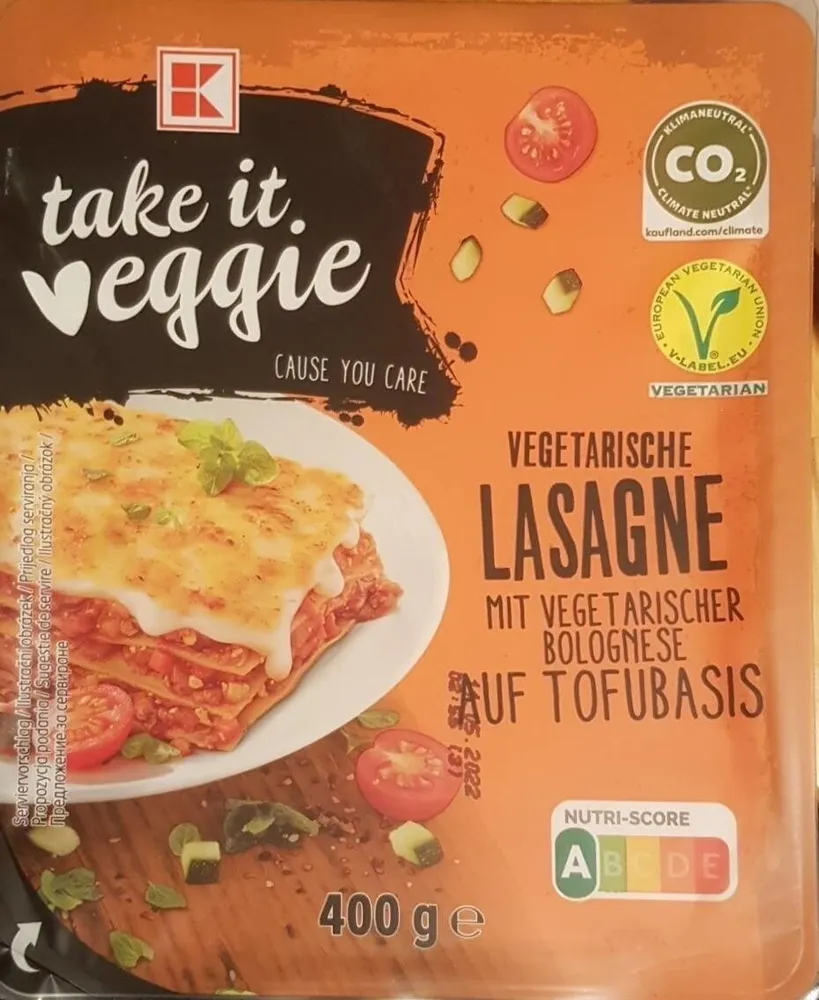 Vegetarische Lasagne