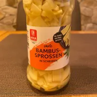 Bambussprossen Scheiben