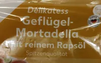 Delikatess Geflügel-Mortadella mit reinem Rapsöl