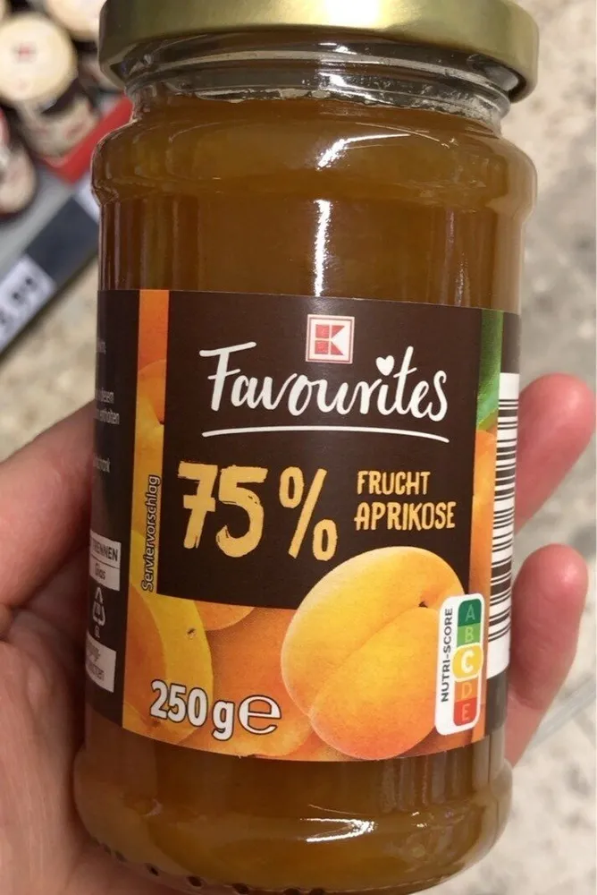 Marmelade 75% Frucht Aprikose
