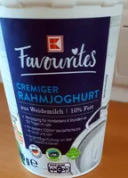 Cremiger Rahmjoghurt aus Weidemilch