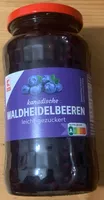 Waldheidelbeeren leicht gezuckert