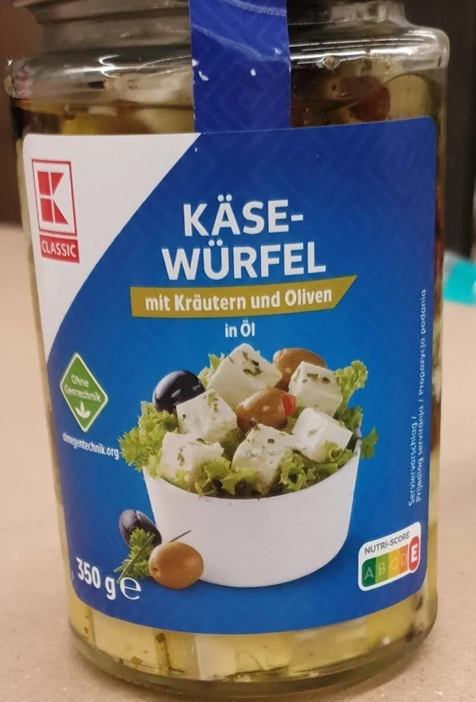 Käse Würfel