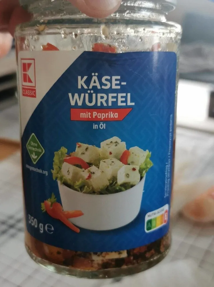 Käse Würfel