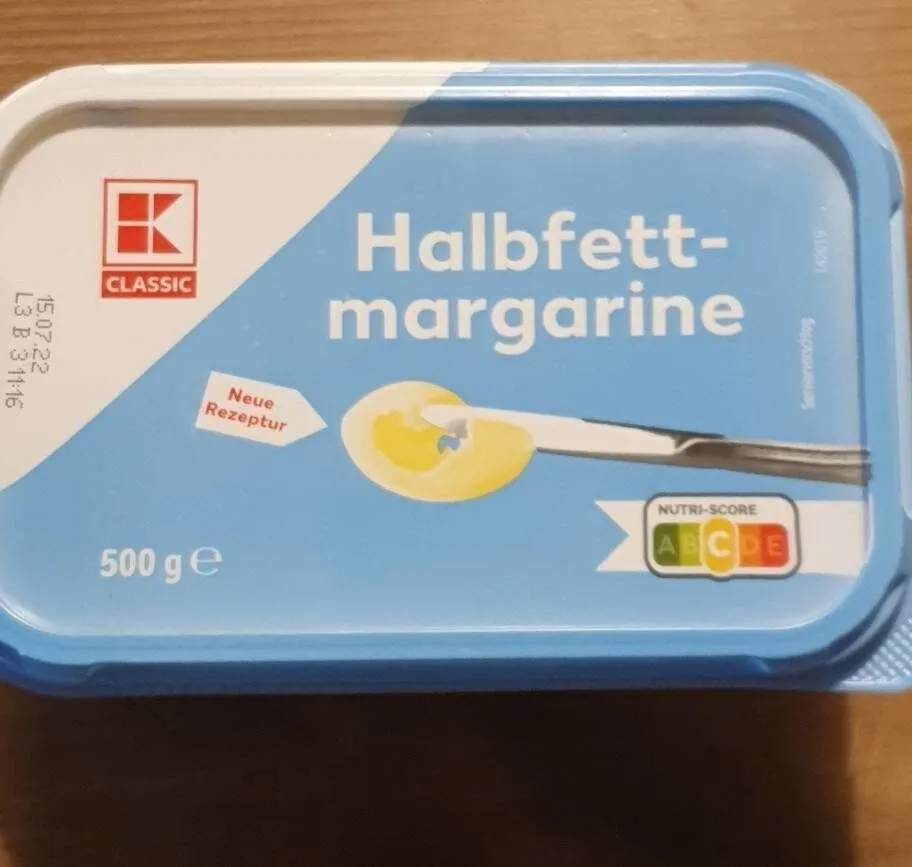 Halbfettmargarine