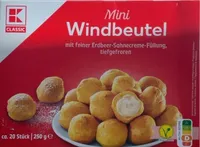 Windbeutel Erdbeere