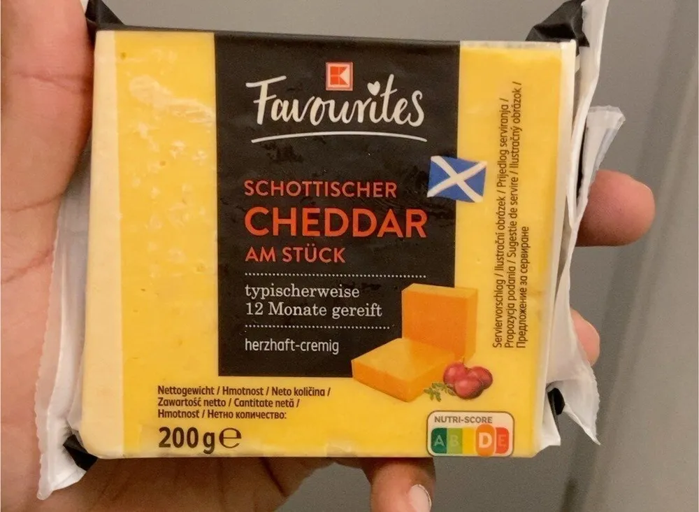 Schottischer Cheddar Am Stück
