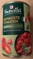 Gehackte Tomaten Basilikum