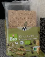 Knäckebrot Käse & kürbisken