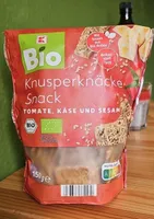 Knusperknäcke Snack Tomate, Käse und Sesam