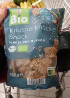 Bio knusperknäcke snack