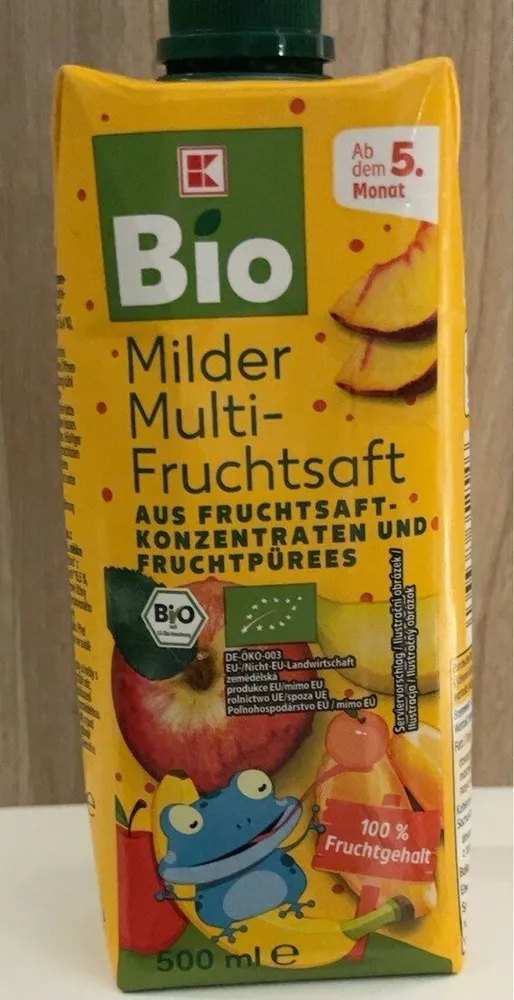 Milder Multifruchtsaft Bio