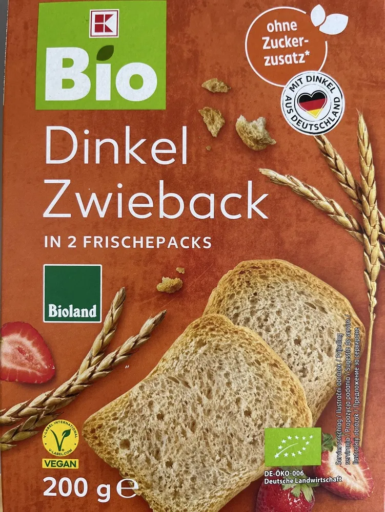 Dinkel zwieback