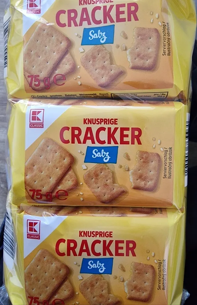 KNUSPRIGE CRACKER Salz