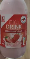 Milch Drink Erdbeere Geschmack