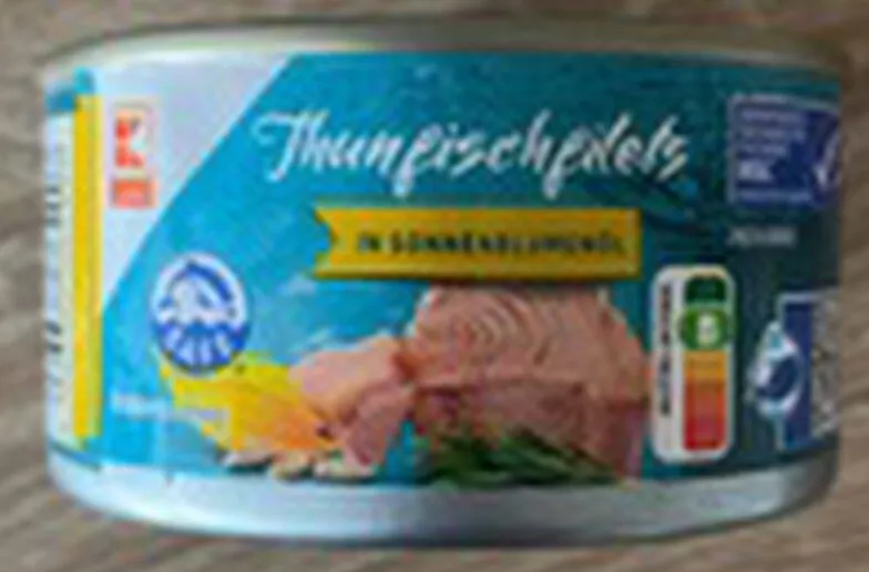 Thunfischfilets in Sonnenblumenöl