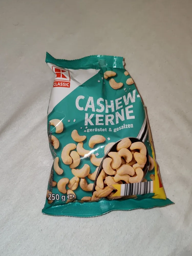 Cashew-Kerne (geröstet & gesalzen)