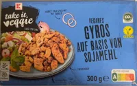 Veganes Gyros auf Basis von Sojamehl