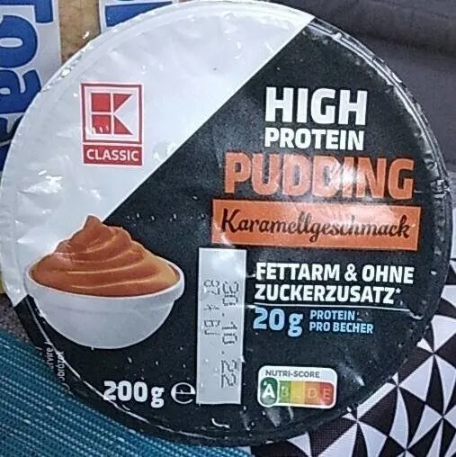 HIGH PROTEIN PUDDING Karamellgeschmack