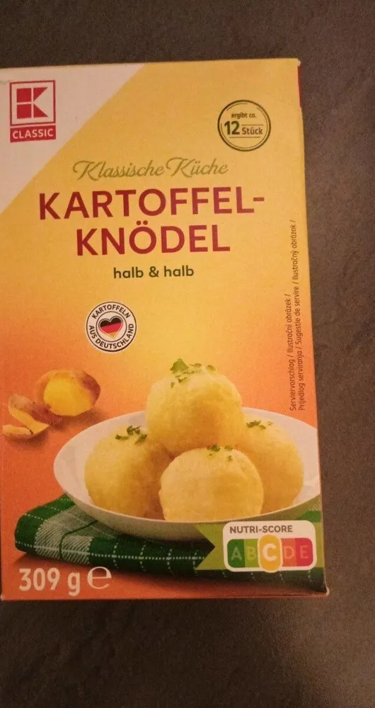Kartoffelknödel halb & halb