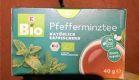 Bio Pfefferminztee
