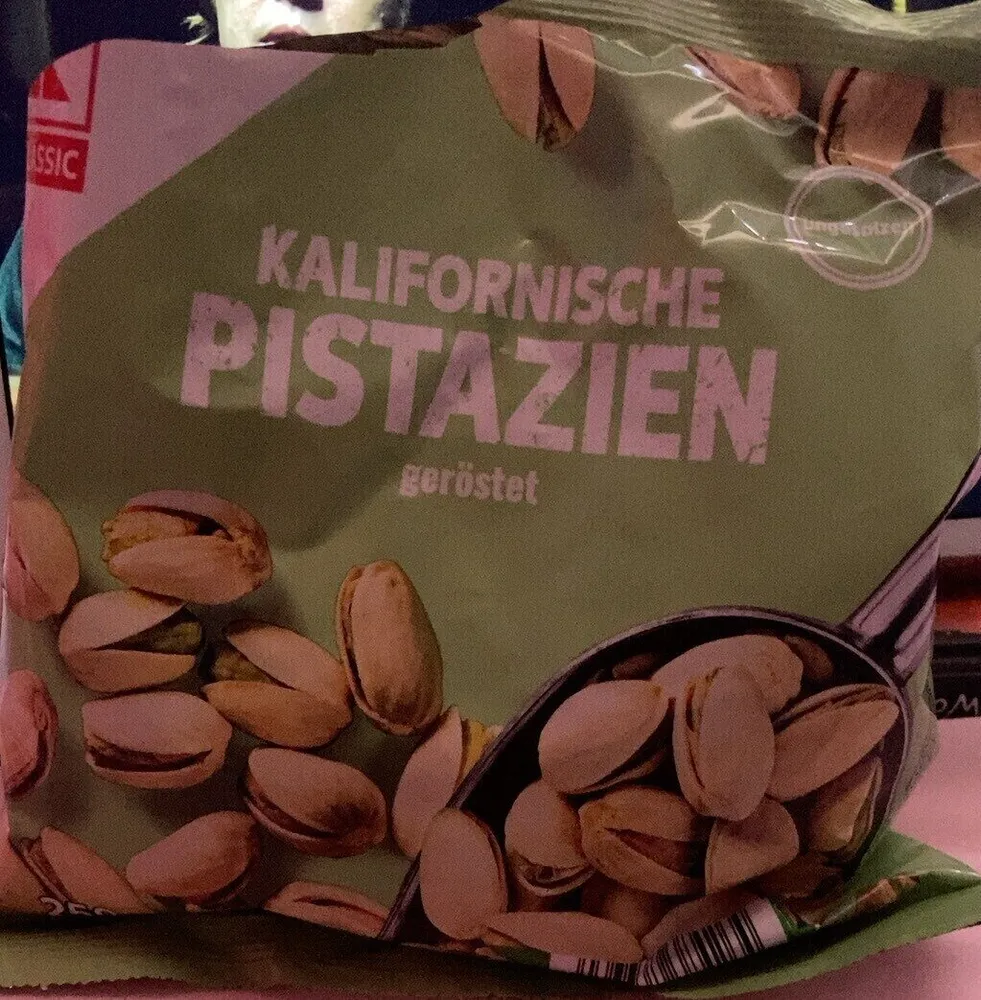 Kalifornische Pistazien geröstet