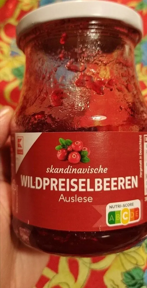 Scandinavische Wildpreiselbeeren