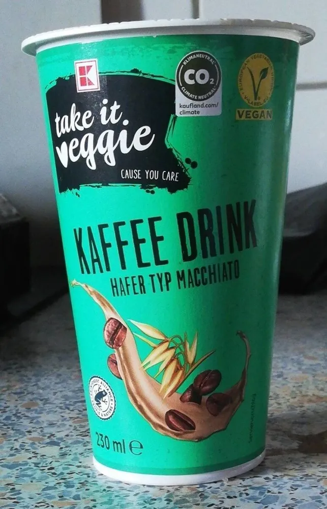 Kaffee Drink Hafer Typ Macchiato