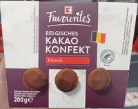 Belgisches Kakao Konfekt
