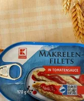 Makrelen filets in tomato sauce