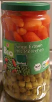 Junge Erbsen mit Möhrchen